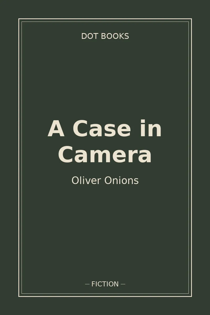 A Case in Camera — book cover