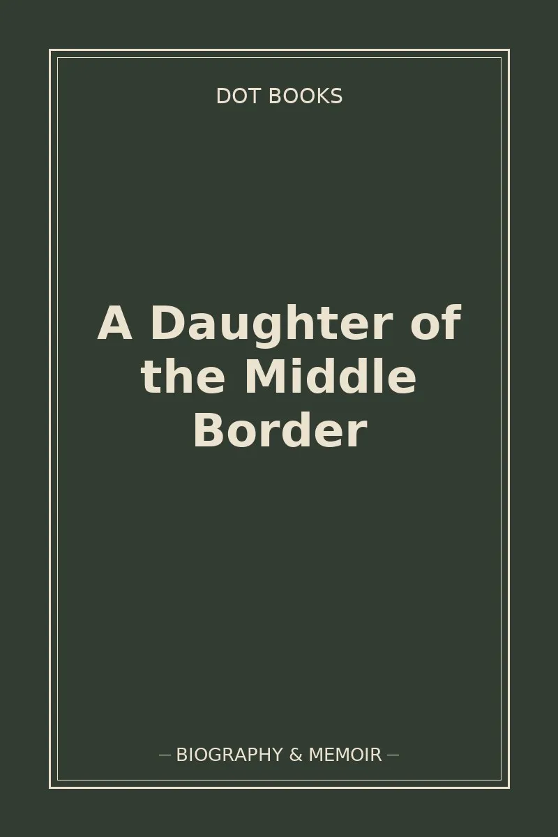 A Daughter of the Middle Border — book cover