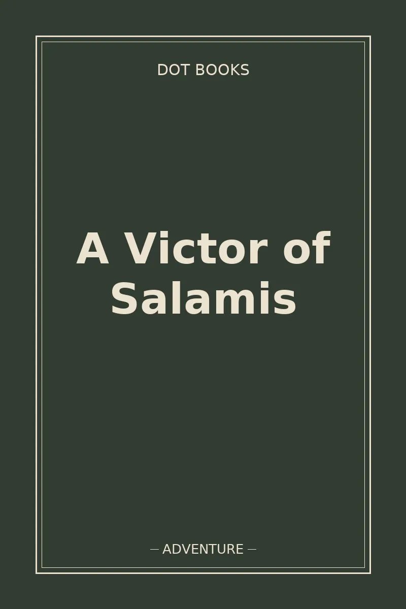 A Victor of Salamis — book cover