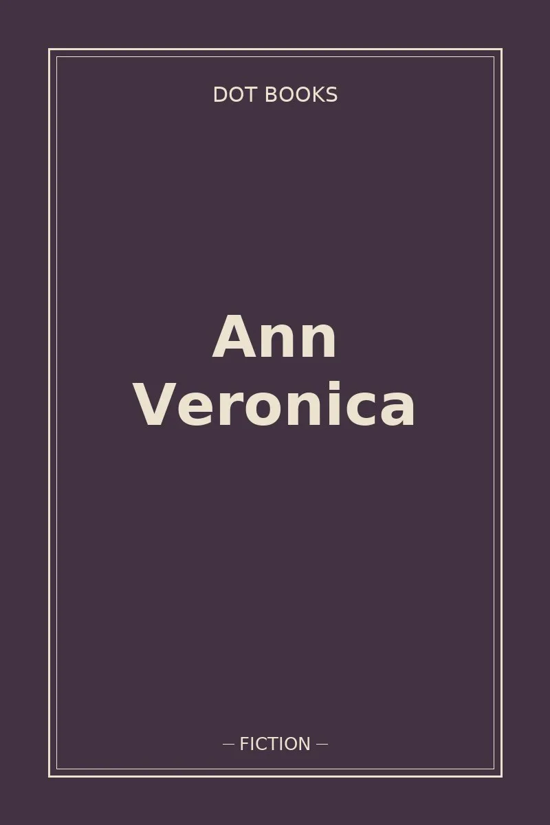 Ann Veronica — book cover
