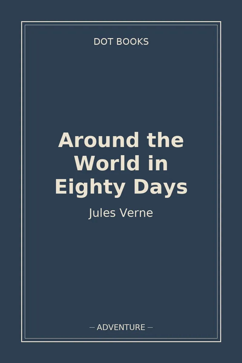 Around the World in Eighty Days — book cover