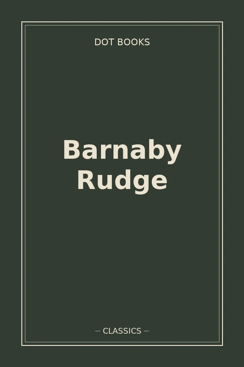 Barnaby Rudge — book cover