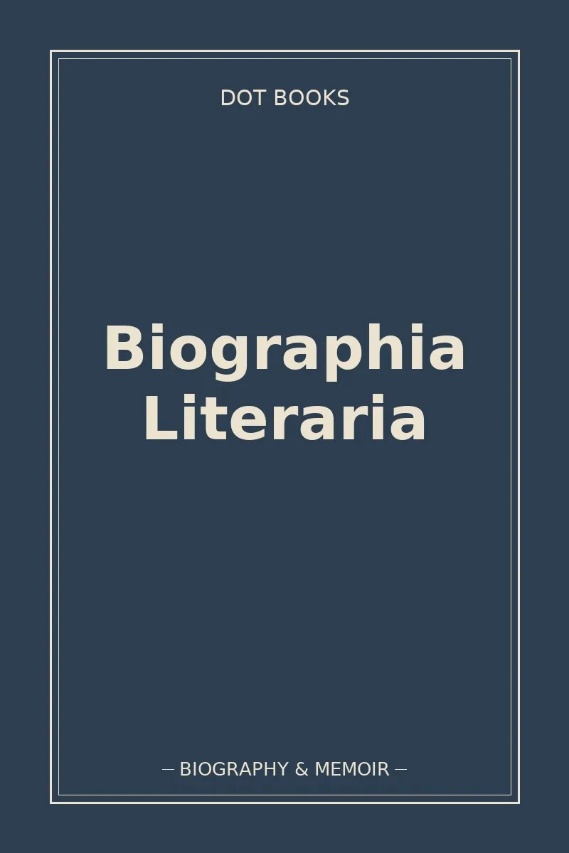 Biographia Literaria — book cover