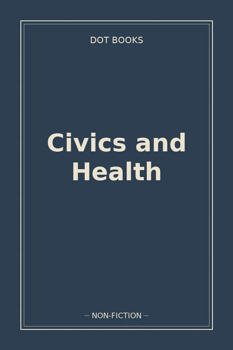 Civics and Health — book cover