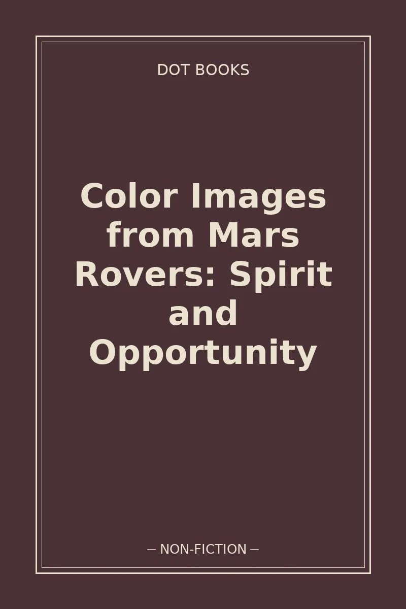Color Images from Mars Rovers: Spirit and Opportunity — book cover