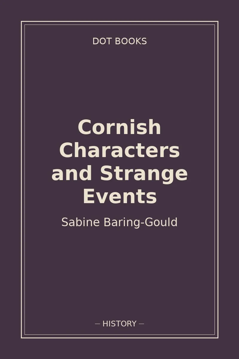 Cornish Characters and Strange Events — book cover