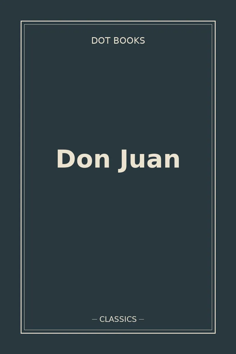 Don Juan — book cover