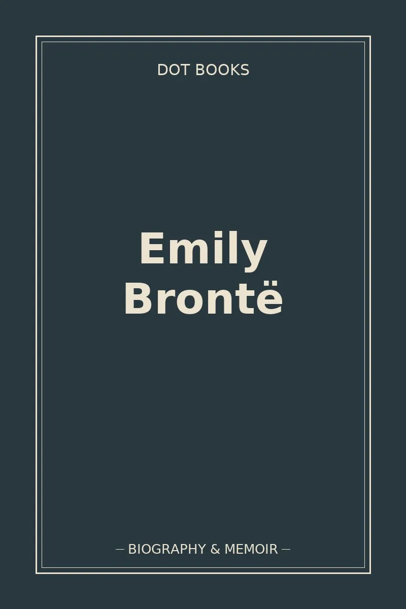 Emily Brontë — book cover