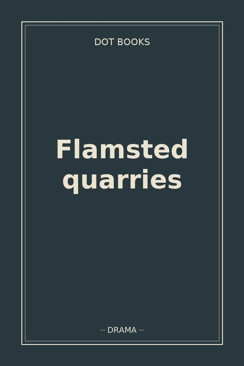 Flamsted quarries — book cover