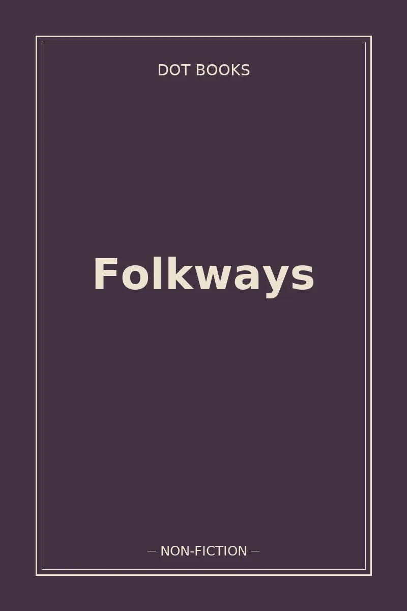 Folkways — book cover
