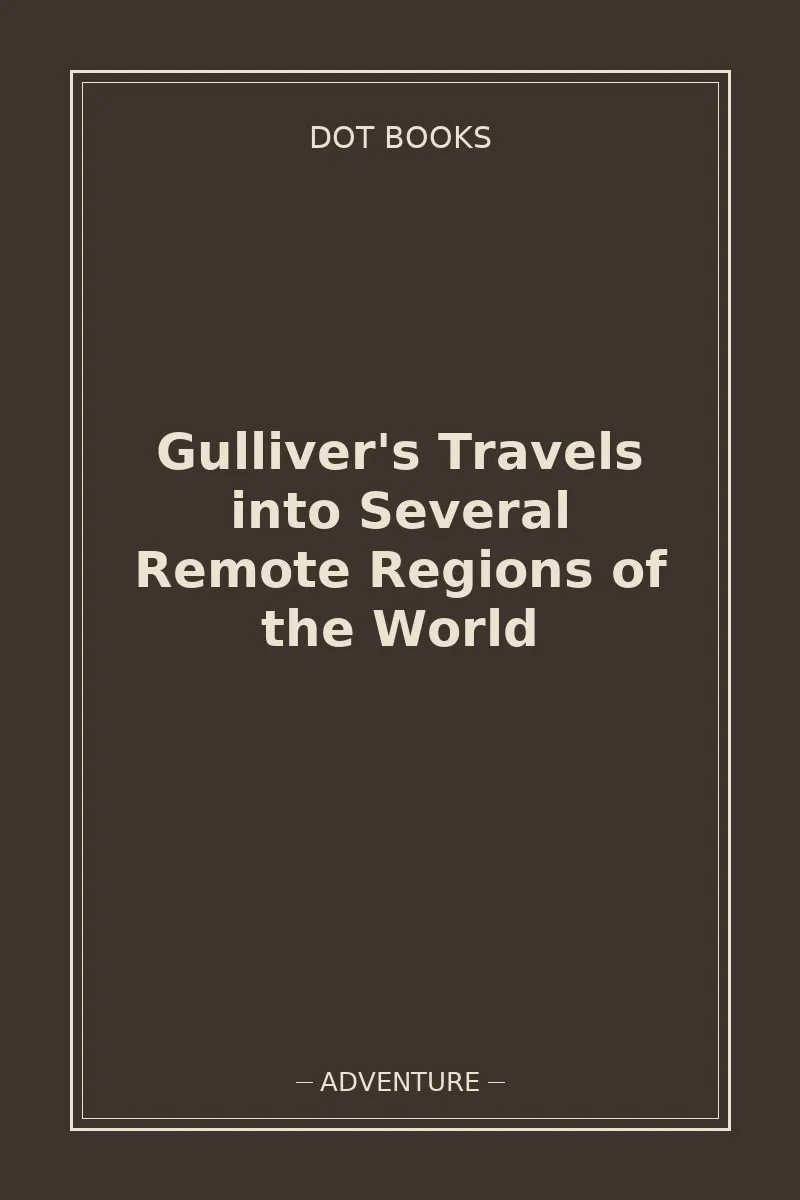 Gulliver's Travels into Several Remote Regions of the World — book cover