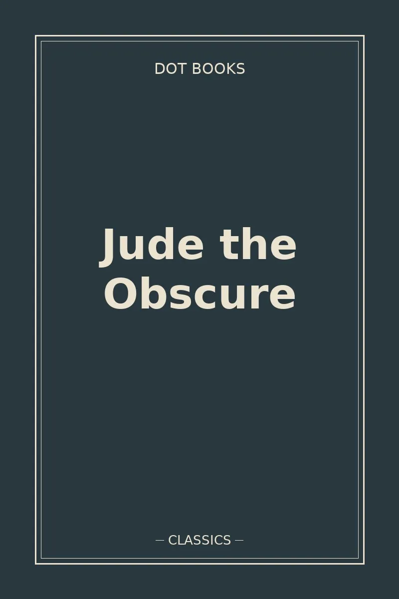 Jude the Obscure — book cover