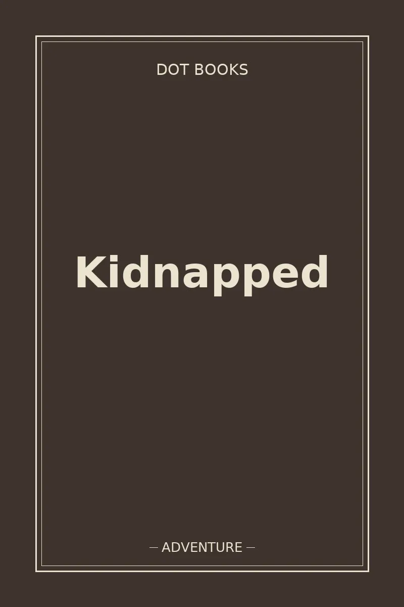 Kidnapped — book cover