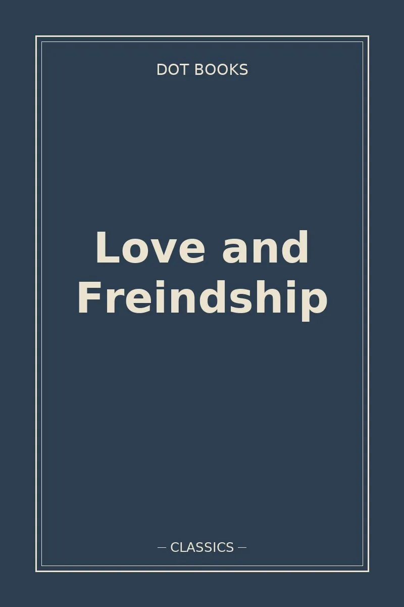 Love and Freindship — book cover