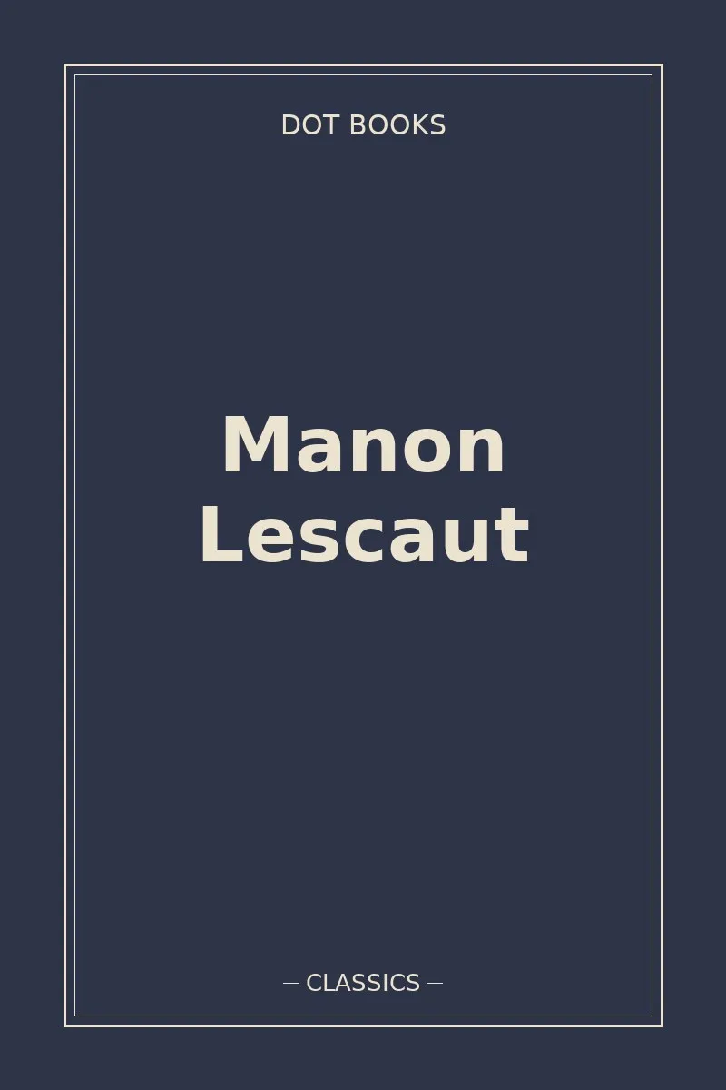 Manon Lescaut — book cover