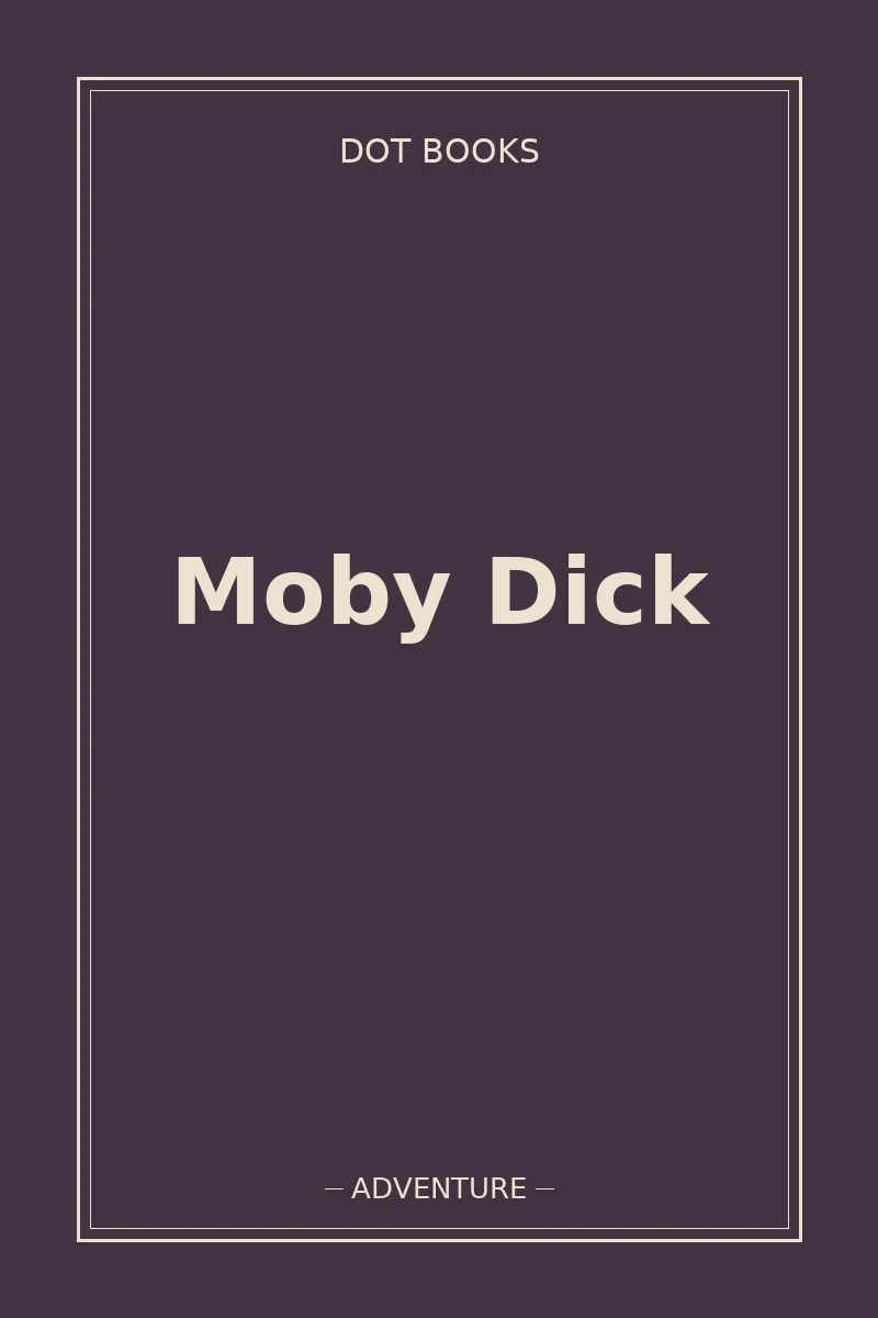 Moby Dick — book cover