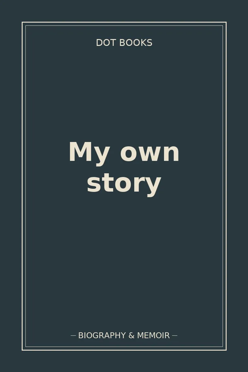 My own story — book cover