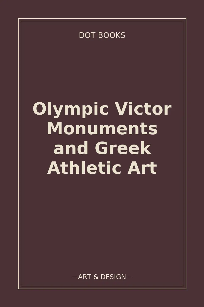 Olympic Victor Monuments and Greek Athletic Art — book cover
