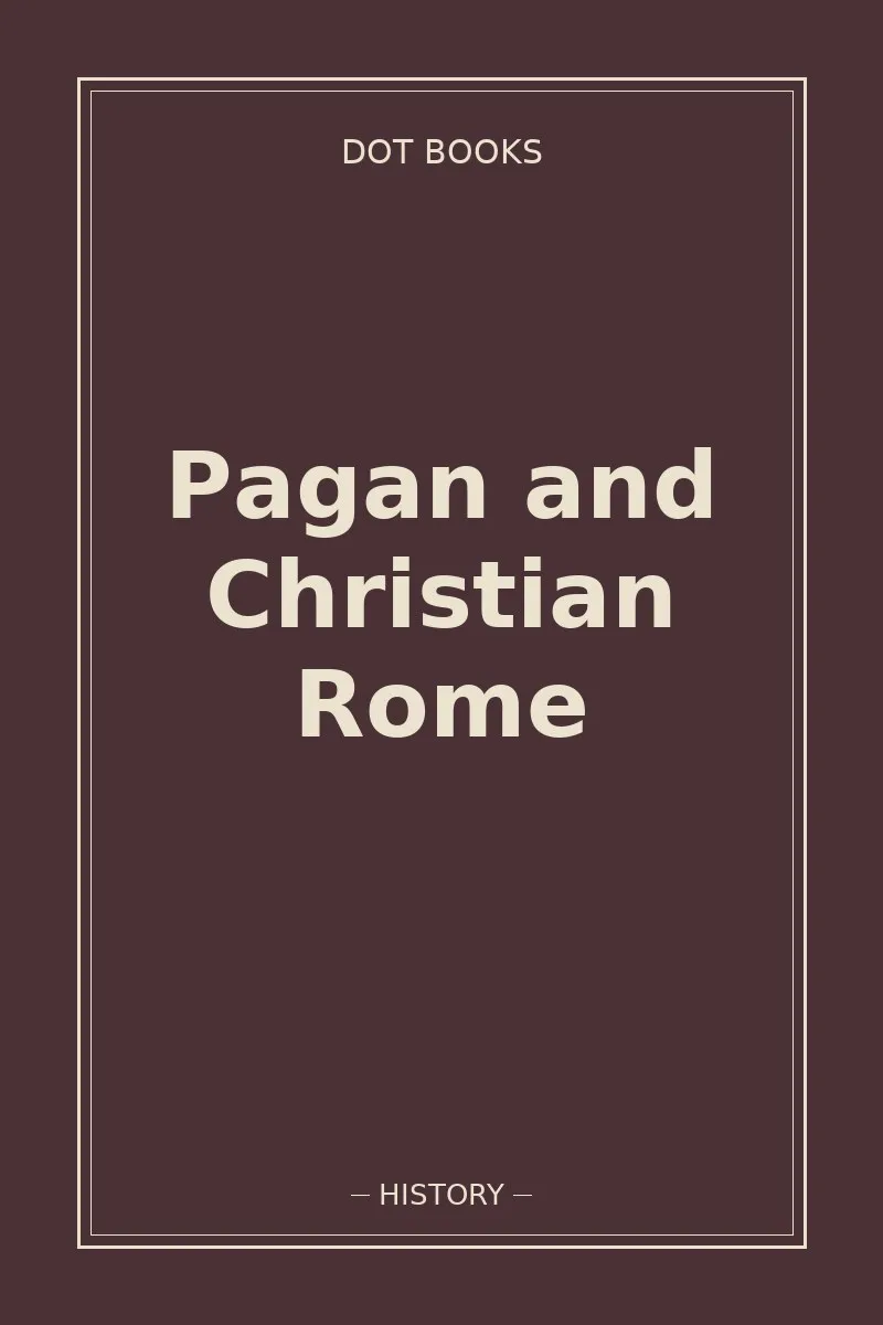 Pagan and Christian Rome — book cover