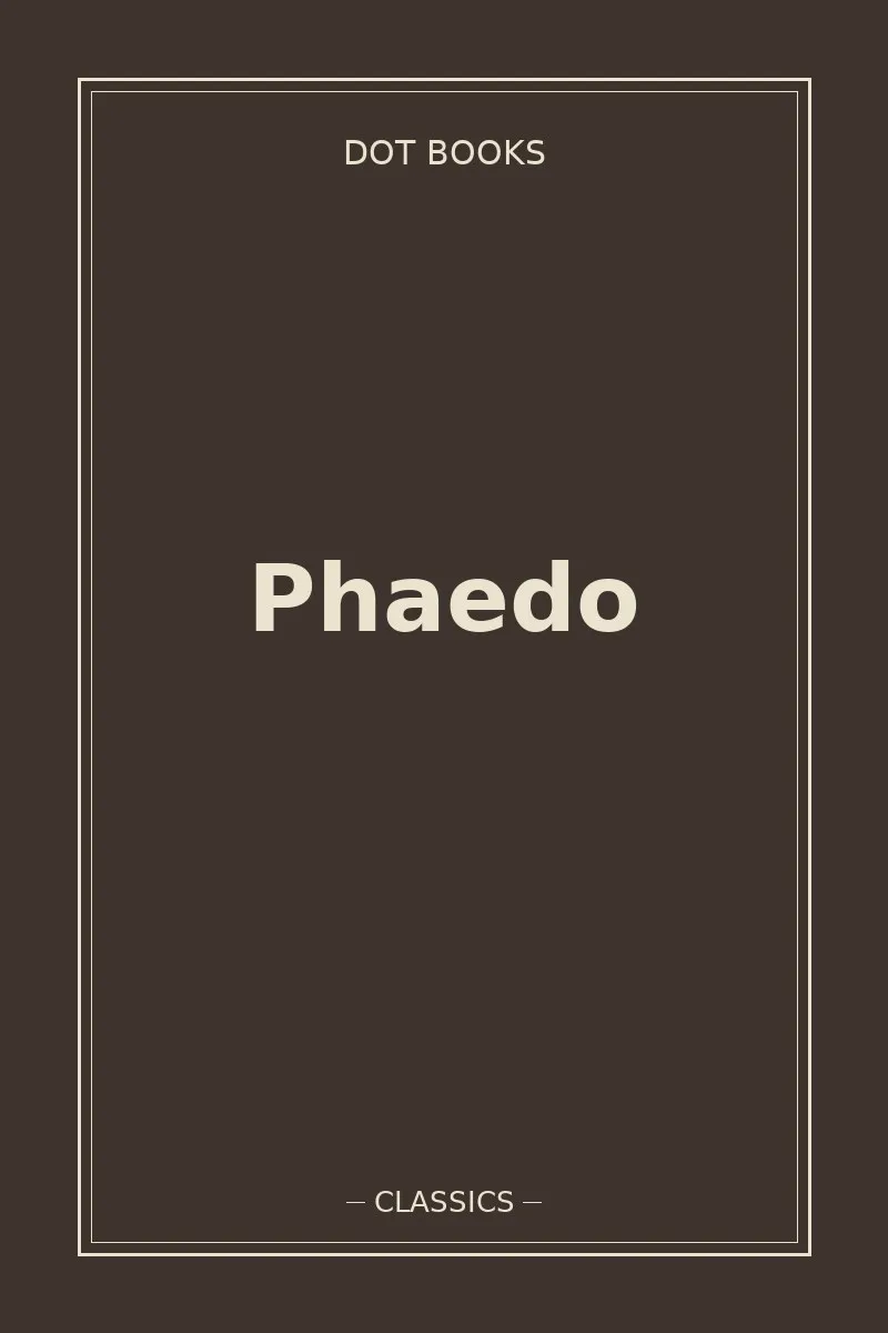 Phaedo — book cover