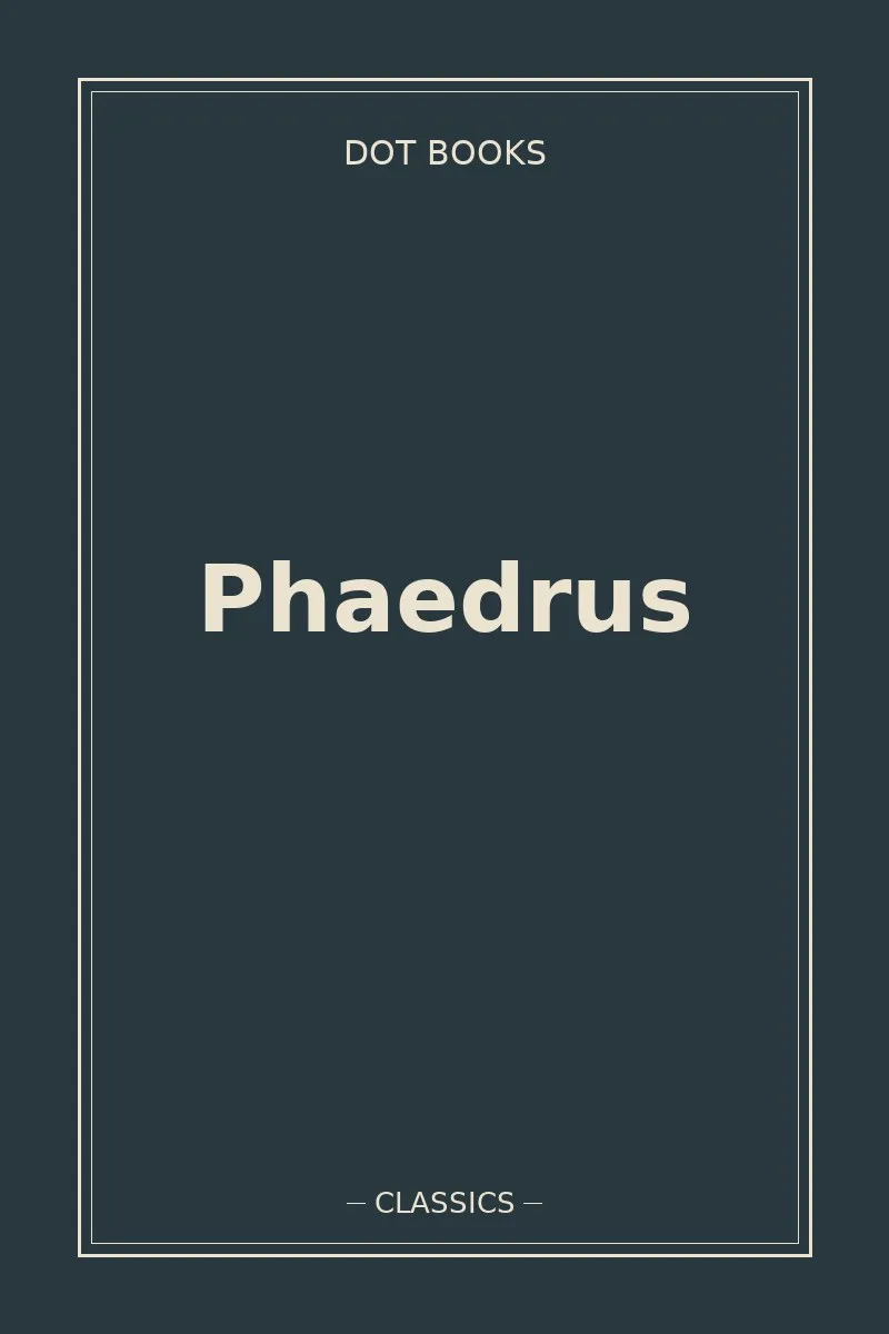 Phaedrus — book cover