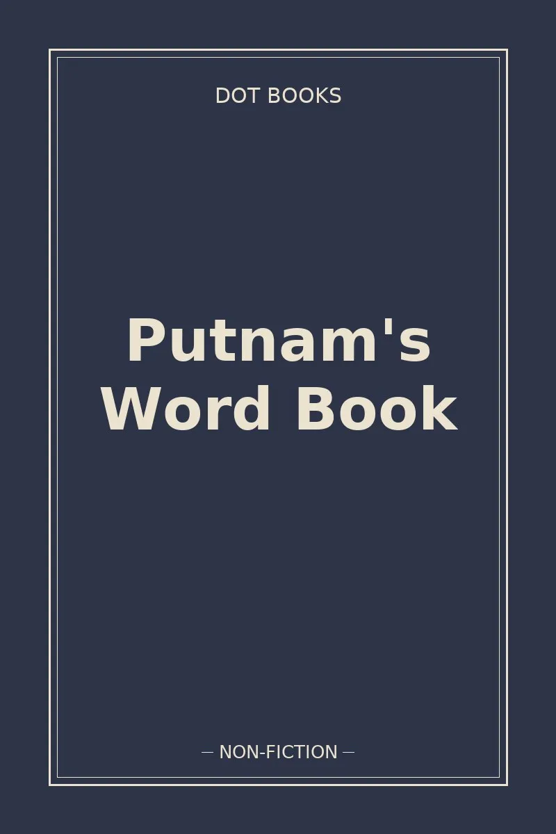 Putnam's Word Book — book cover