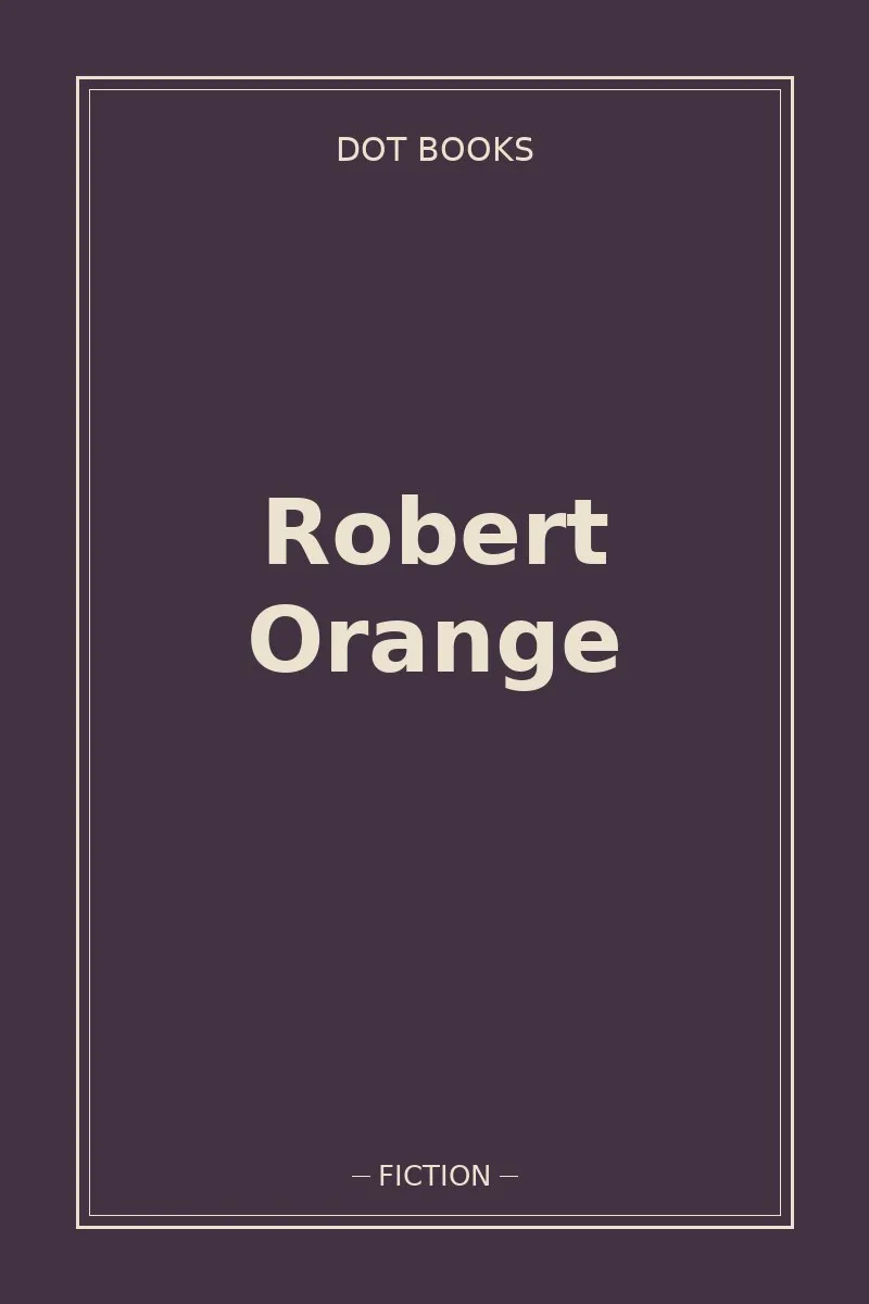 Robert Orange — book cover
