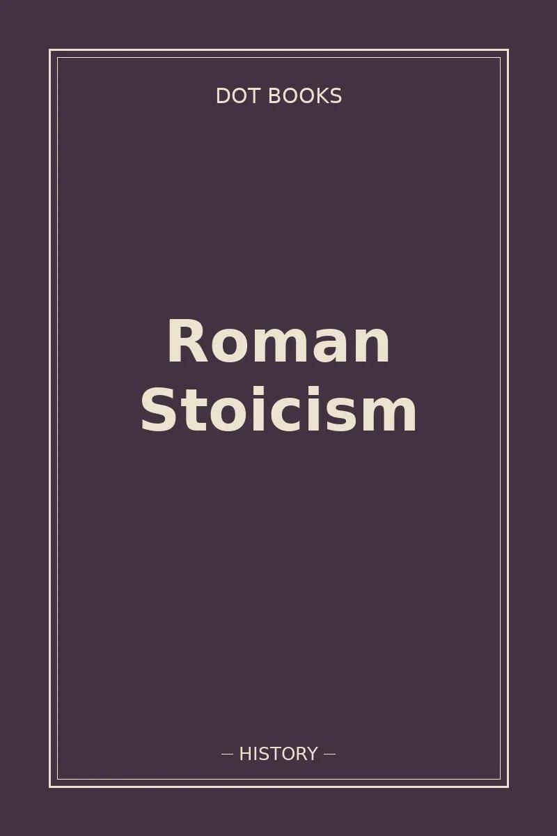 Roman Stoicism — book cover