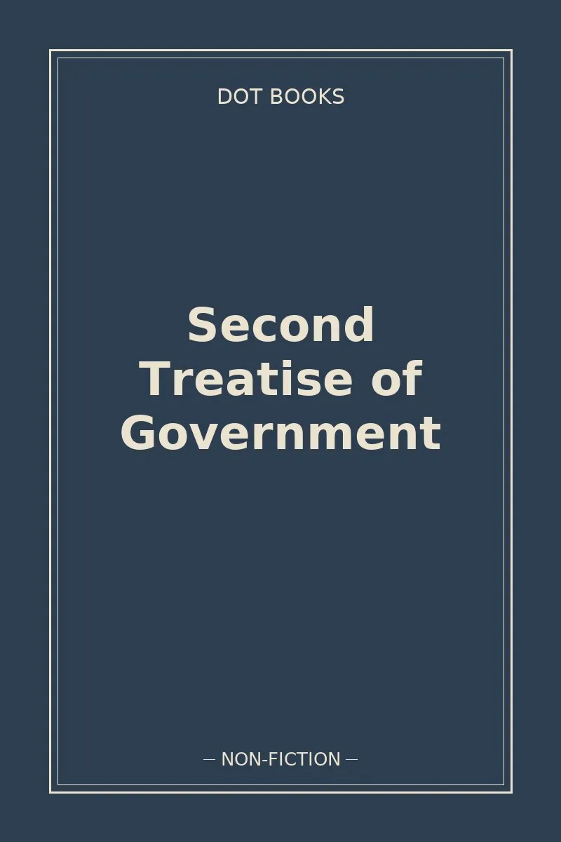 Second Treatise of Government — book cover