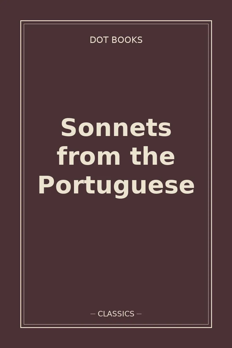 Sonnets from the Portuguese — book cover