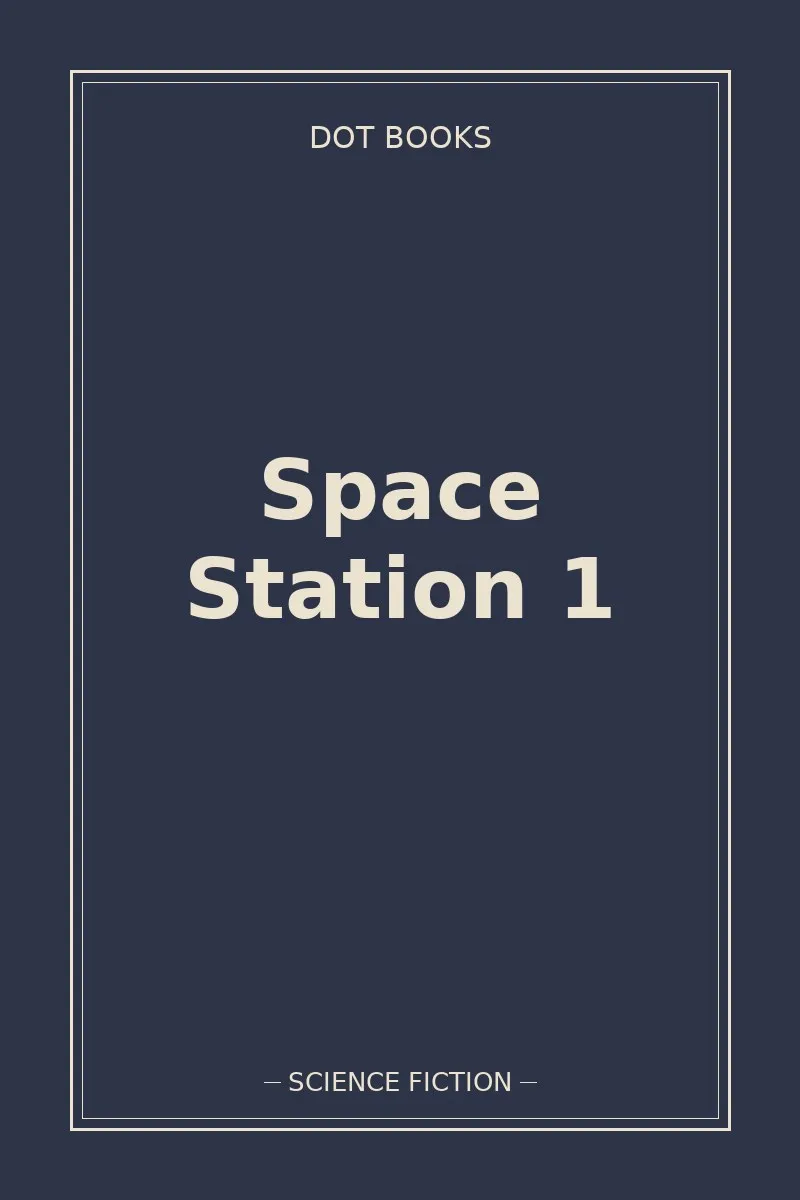Space Station 1 — book cover