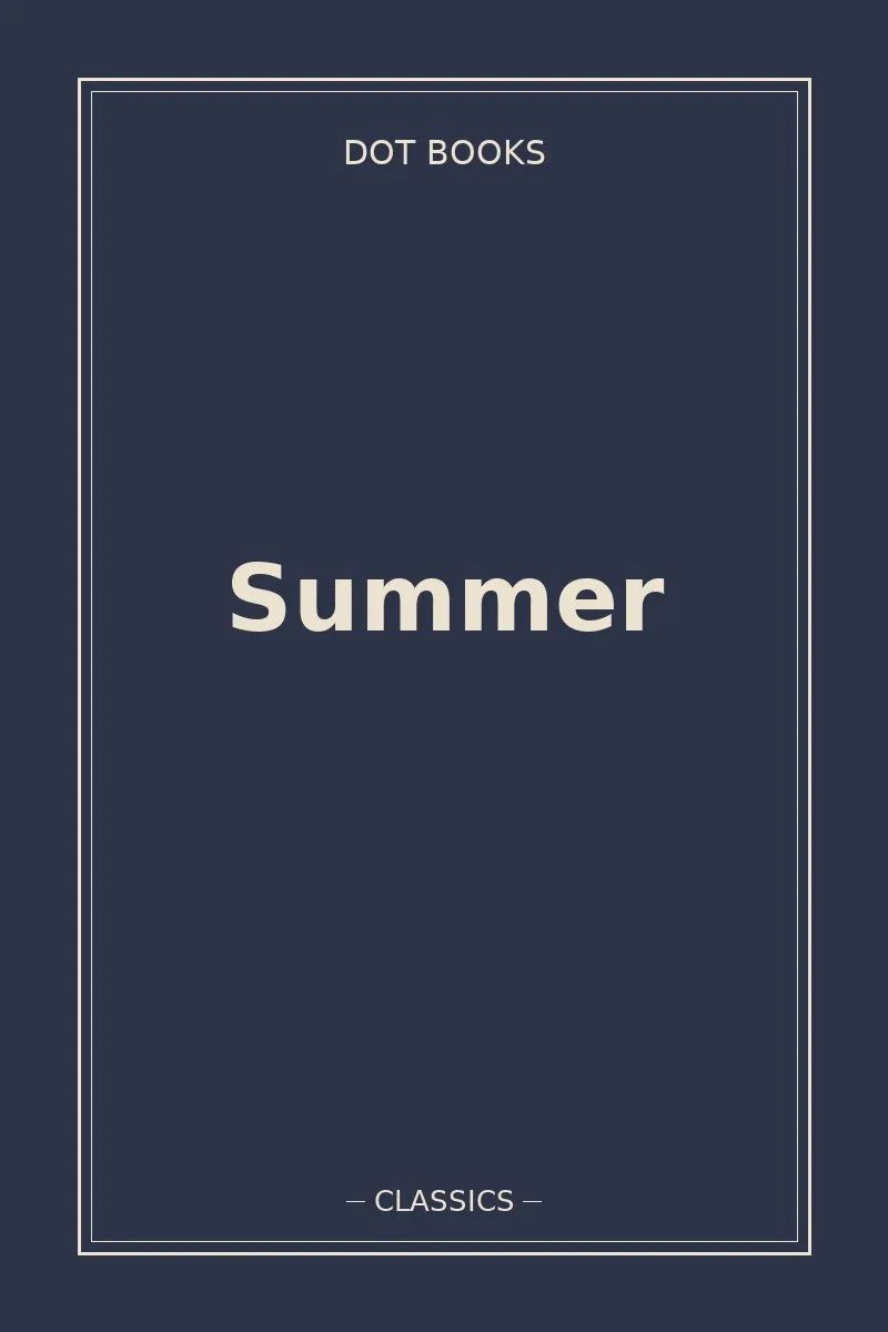 Summer — book cover
