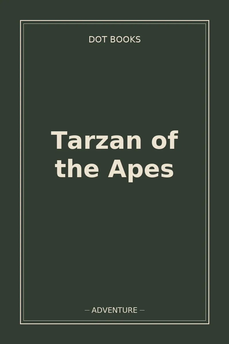 Tarzan of the Apes — book cover