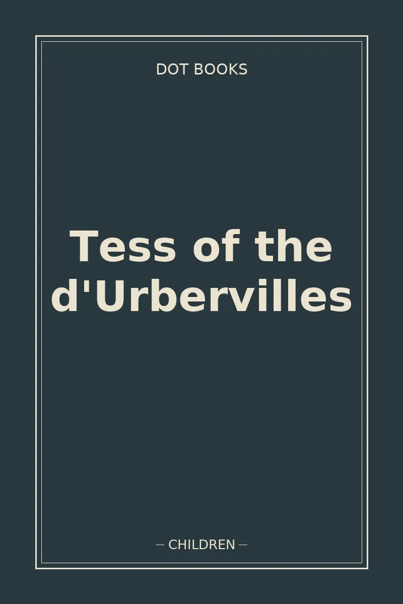 Tess of the d'Urbervilles — book cover