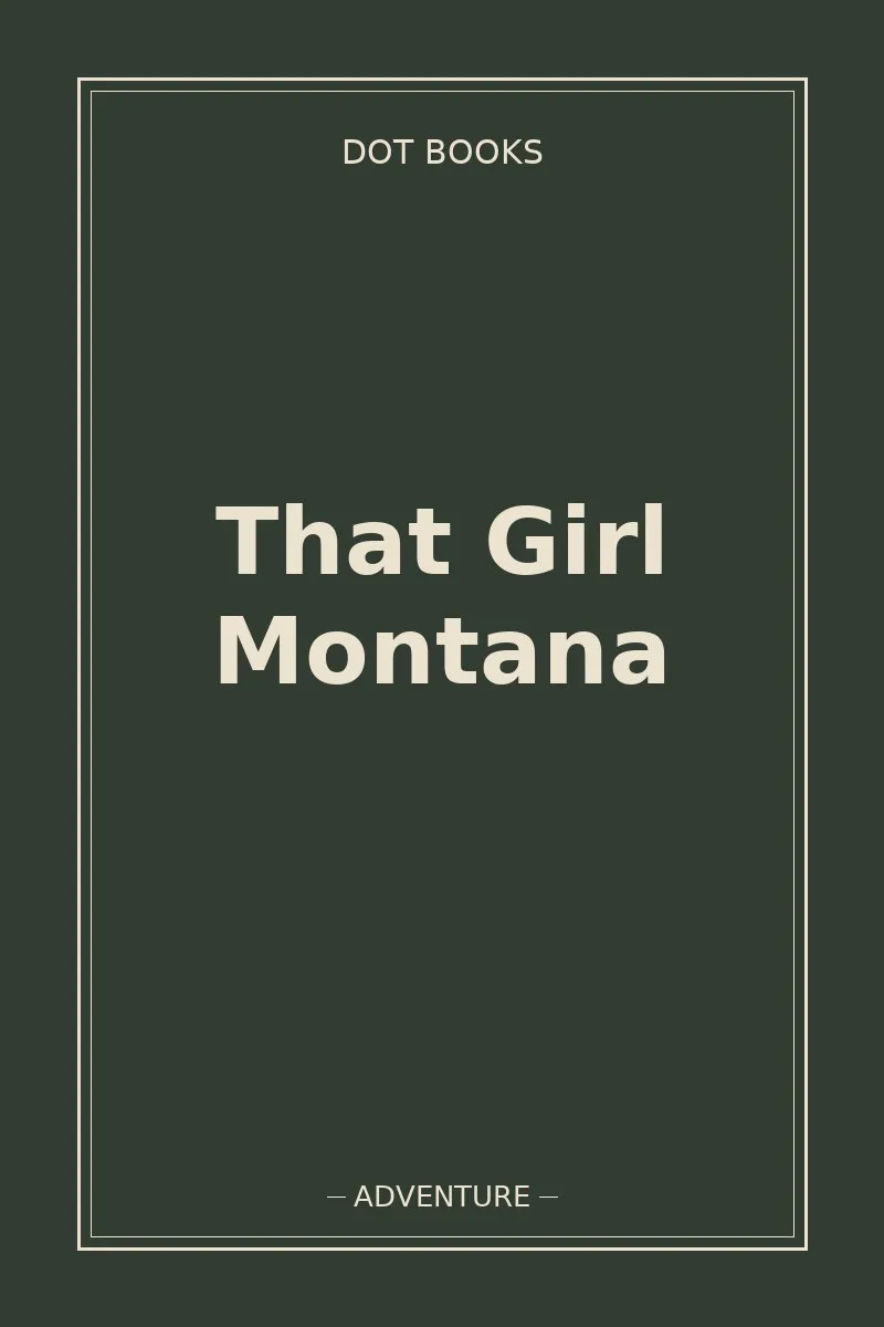 That Girl Montana — book cover