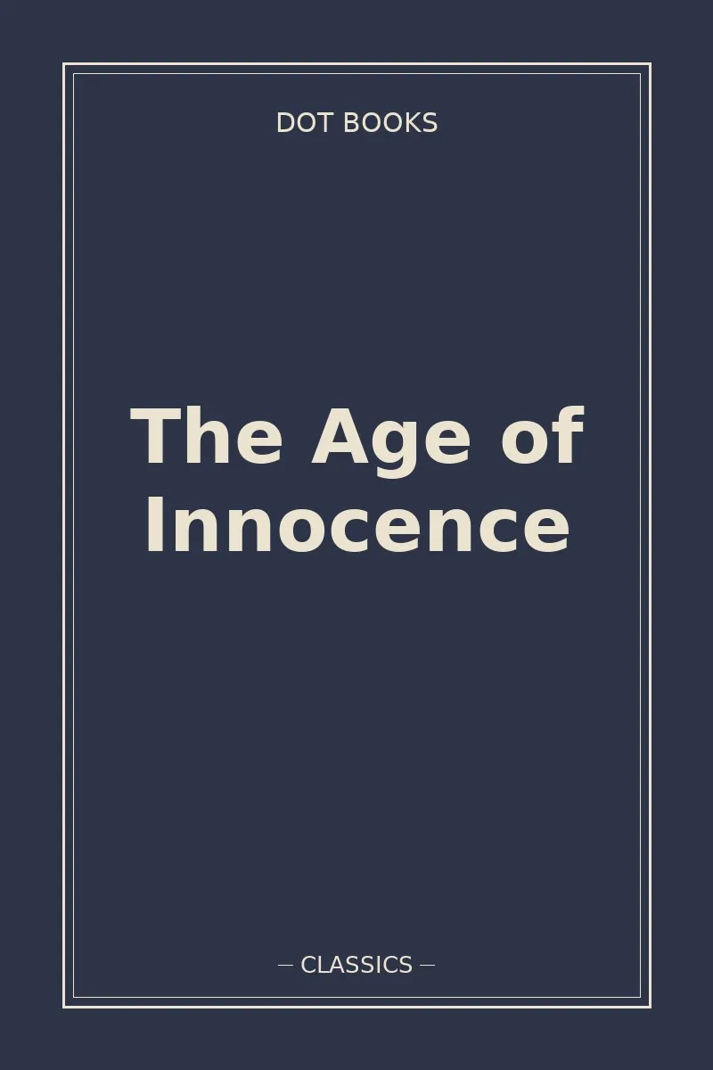 The Age of Innocence — book cover