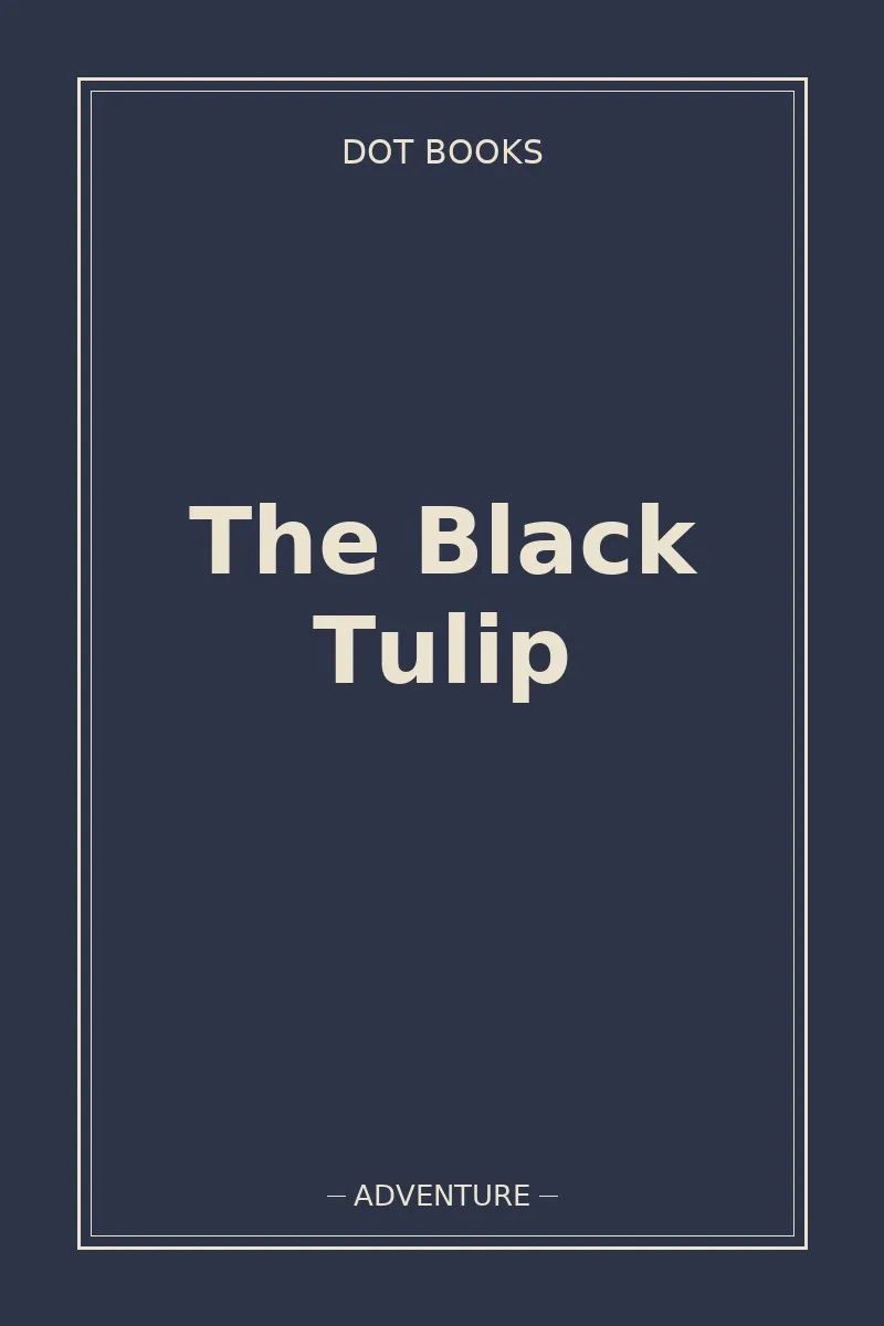 The Black Tulip — book cover