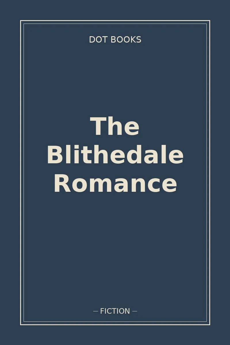 The Blithedale Romance — book cover