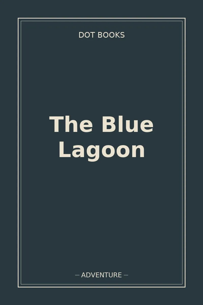 The Blue Lagoon — book cover