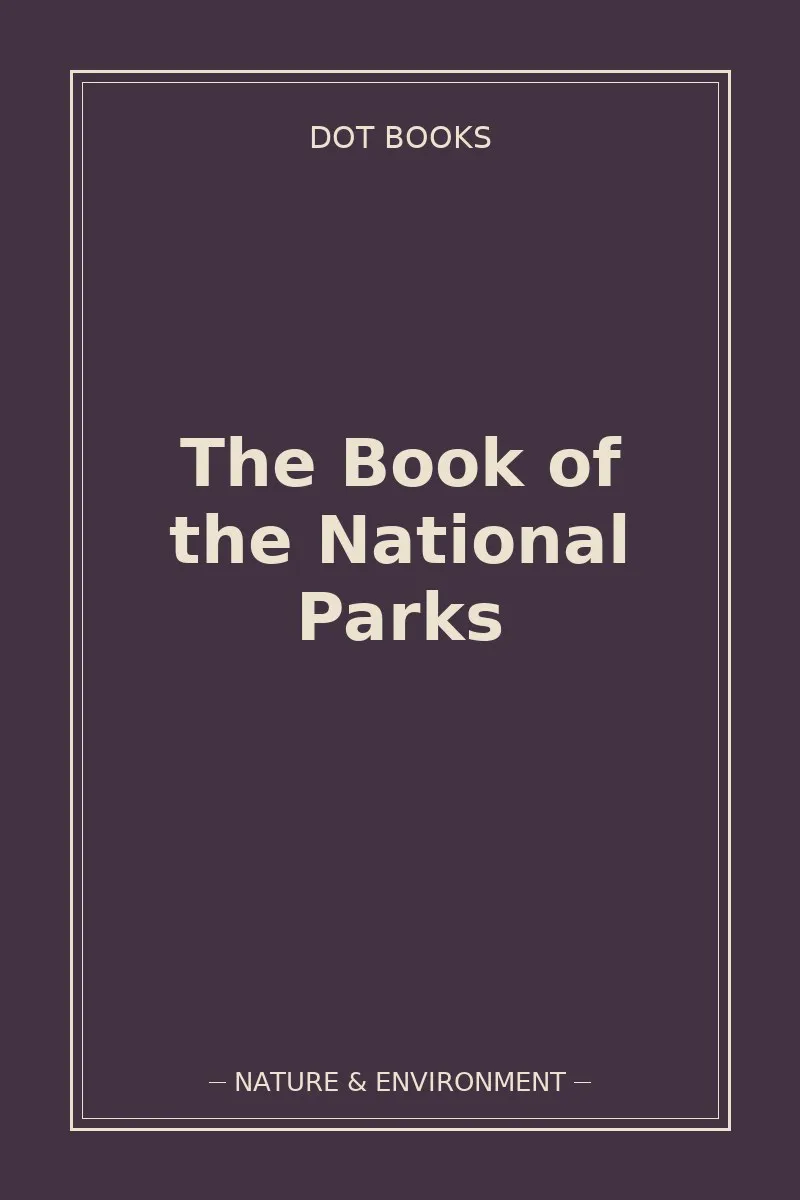 The Book of the National Parks — book cover