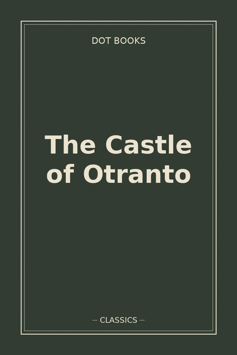 The Castle of Otranto — book cover