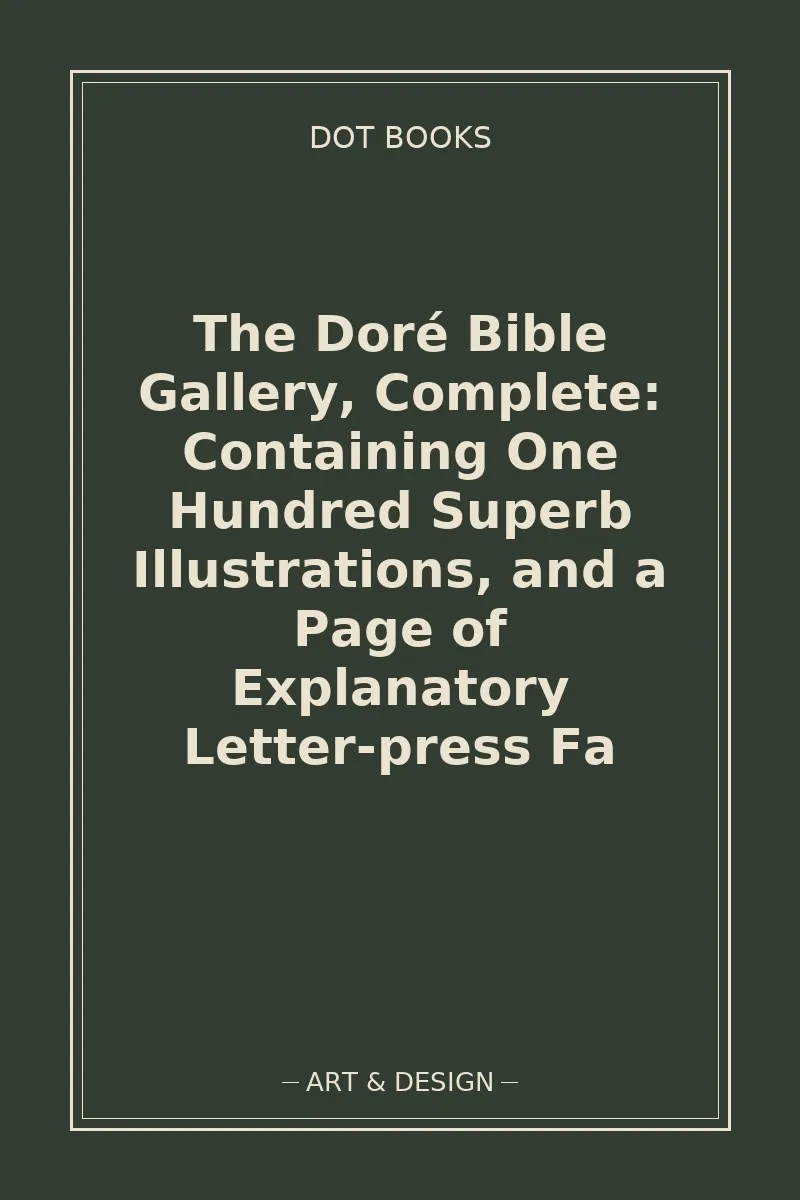 The Doré Bible Gallery, Complete: Containing One Hundred Superb Illustrations, and a Page of Explanatory Letter-press Fa — book cover