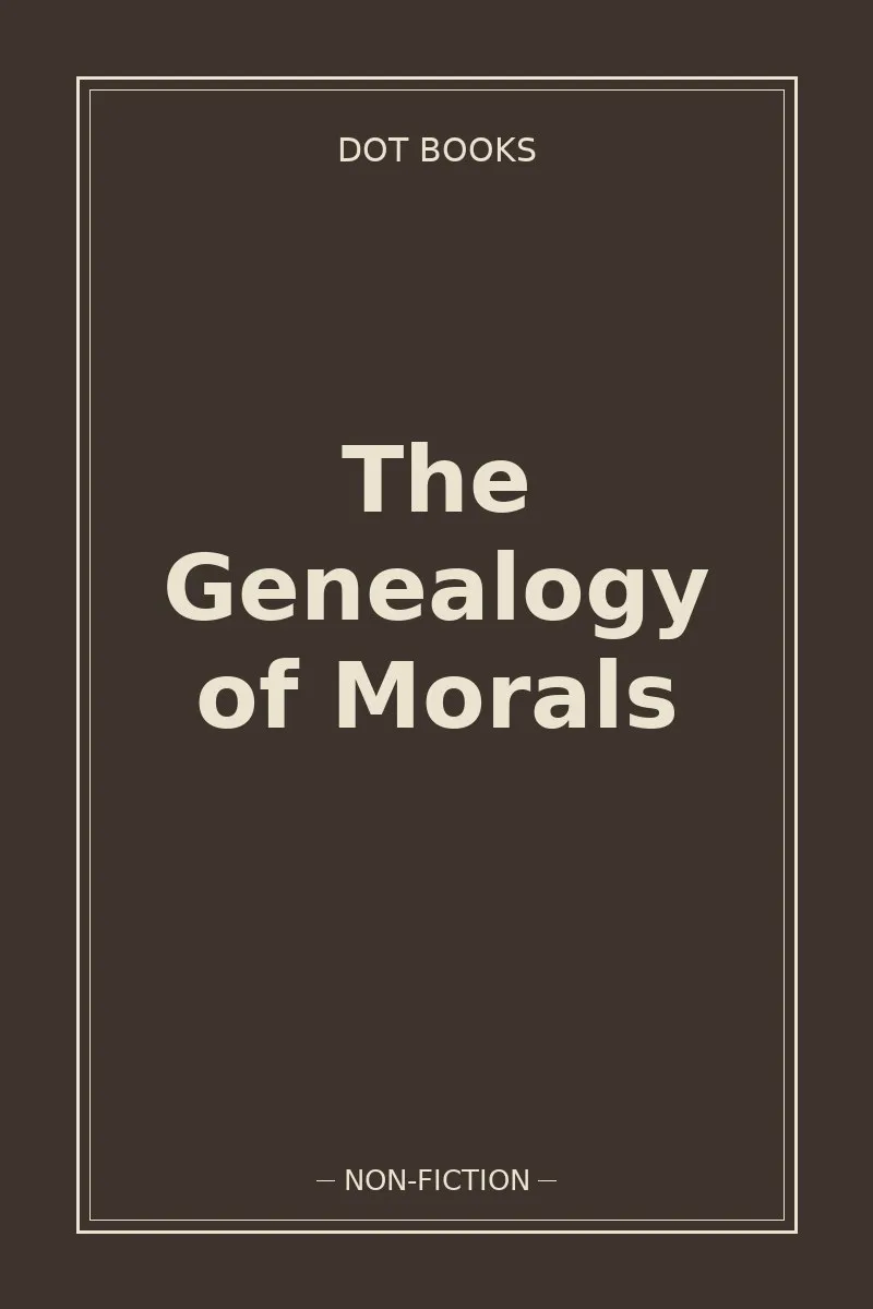The Genealogy of Morals — book cover