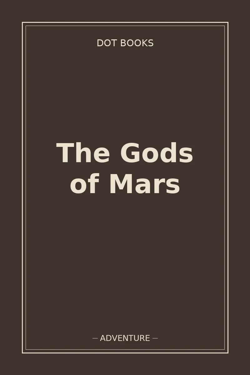 The Gods of Mars — book cover