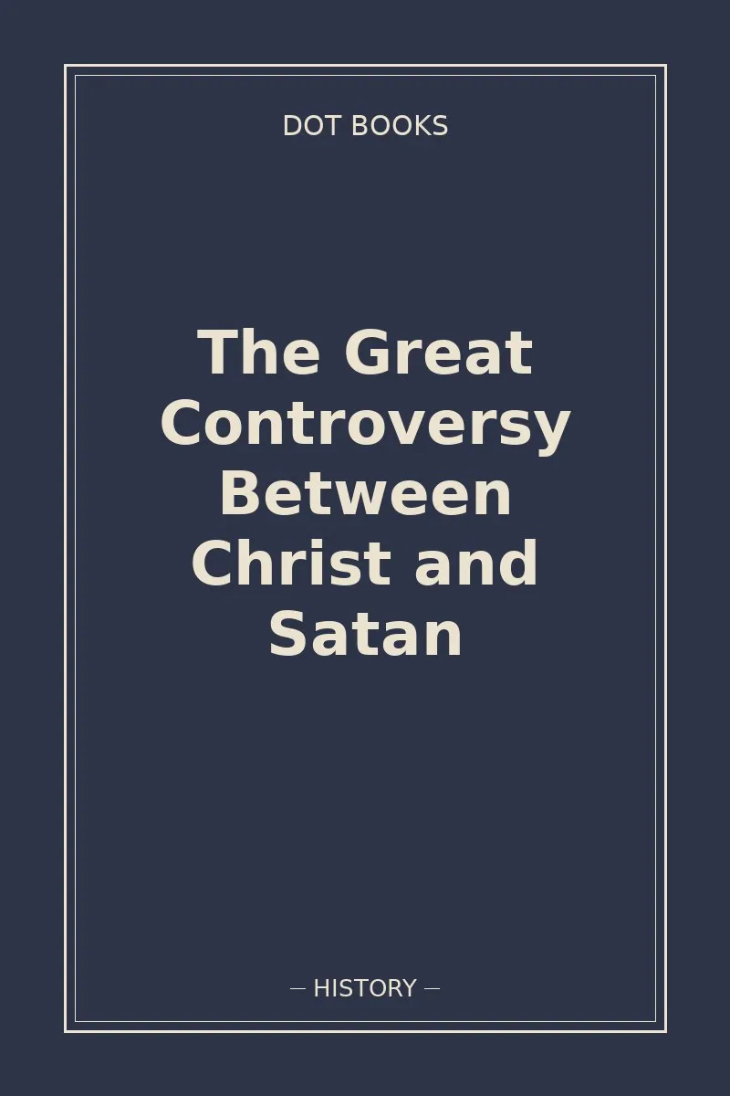 The Great Controversy Between Christ and Satan — book cover