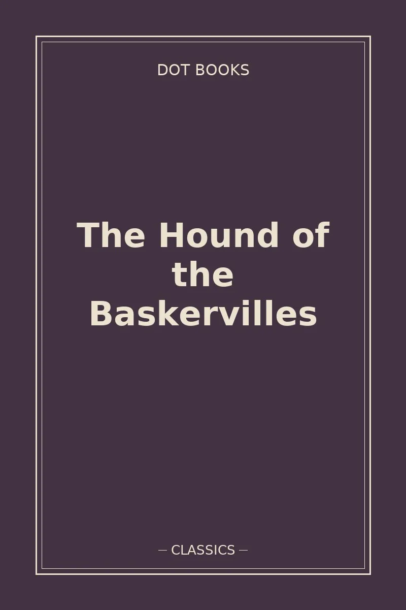 The Hound of the Baskervilles — book cover