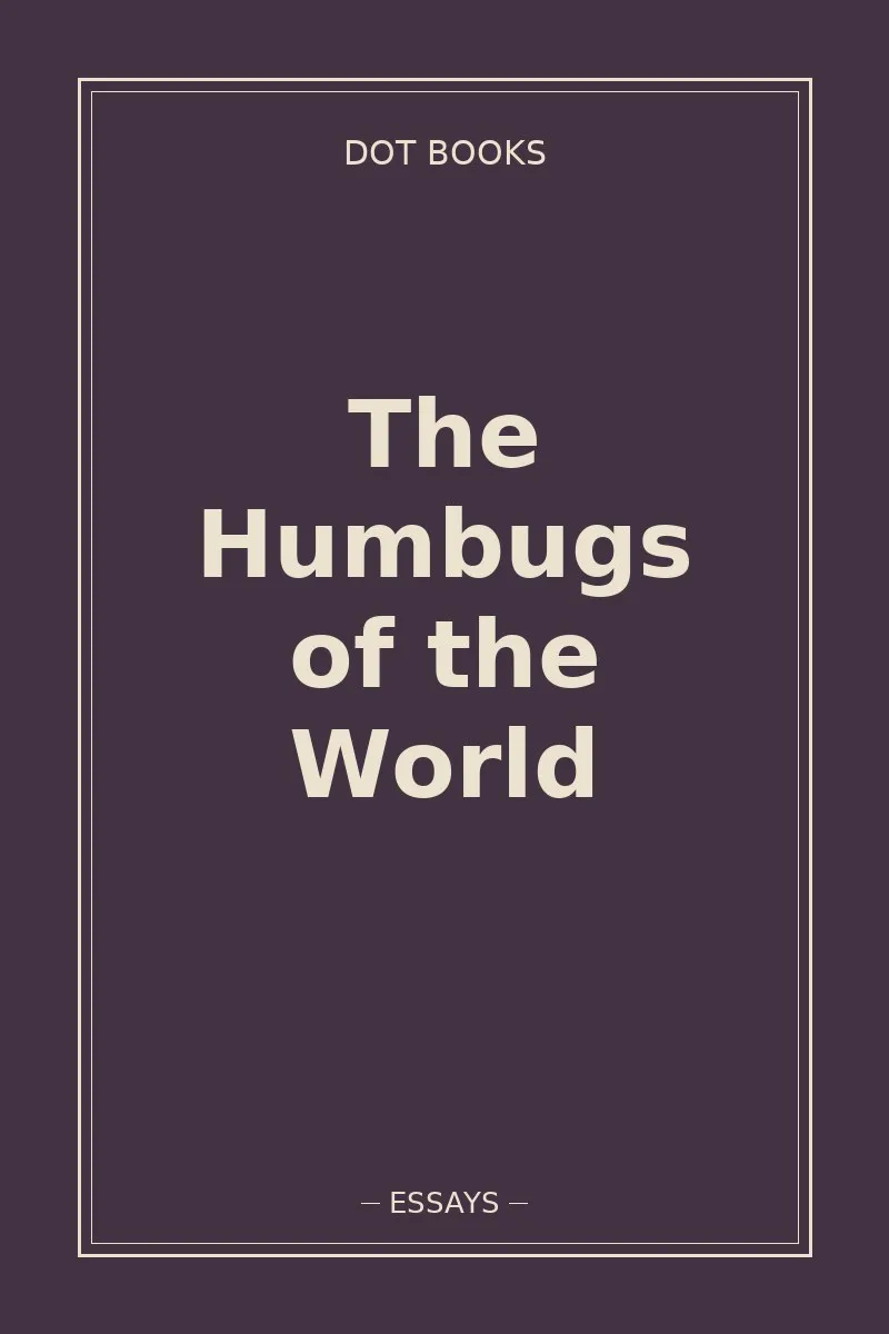 The Humbugs of the World — book cover