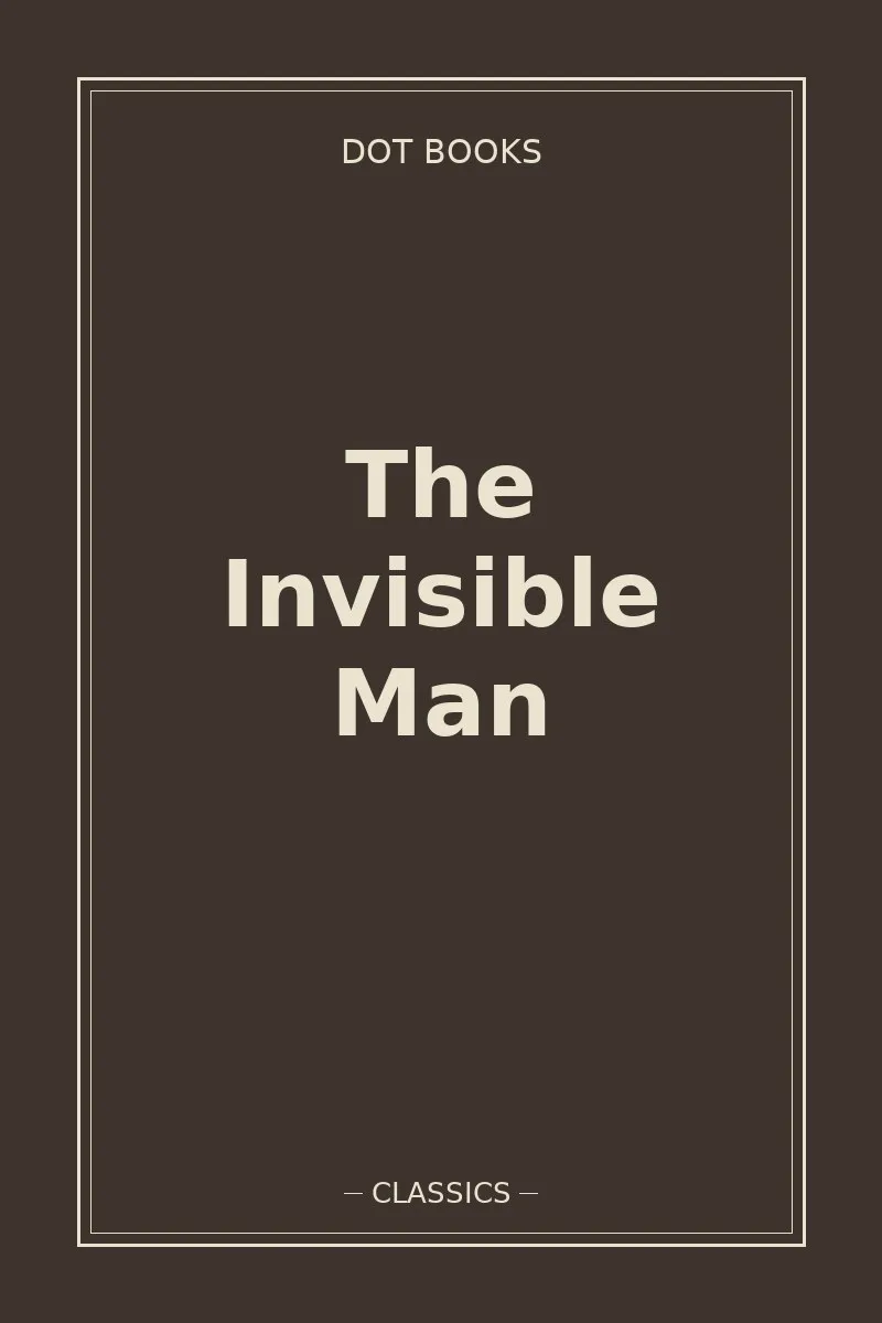 The Invisible Man — book cover