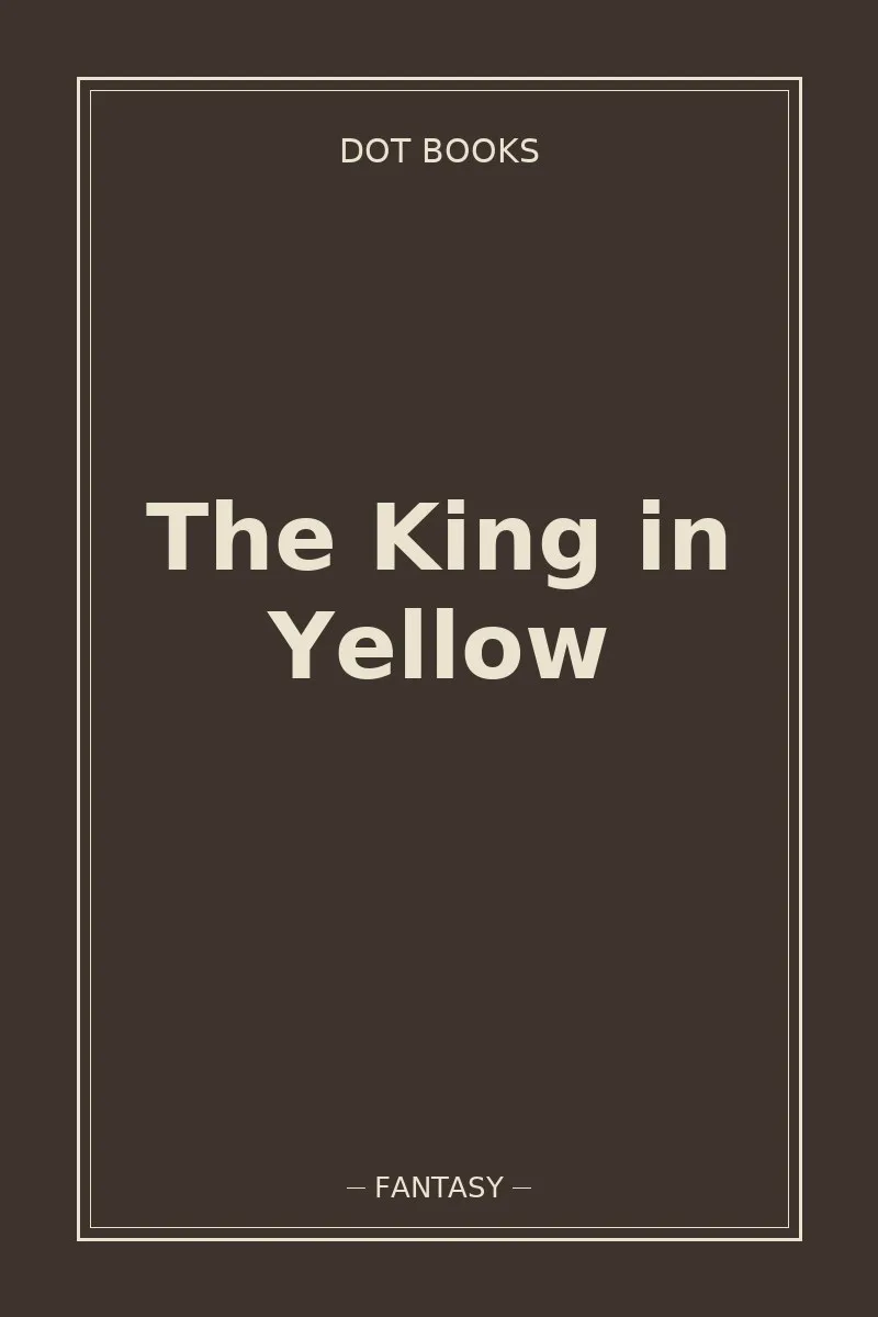 The King in Yellow — book cover