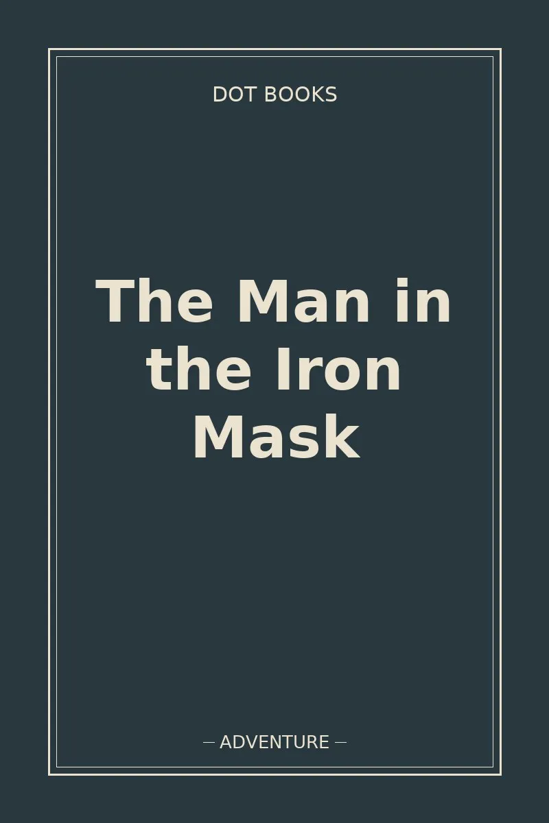 The Man in the Iron Mask — book cover